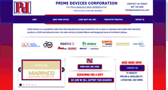 Desktop Screenshot of primedevices.com
